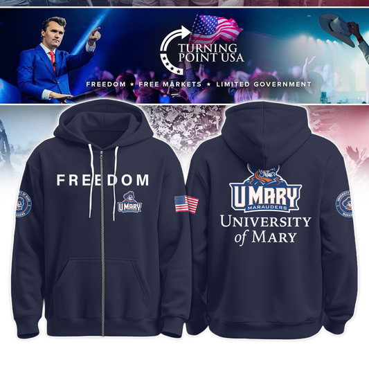 University of Mary Freedom Zip Hoodie