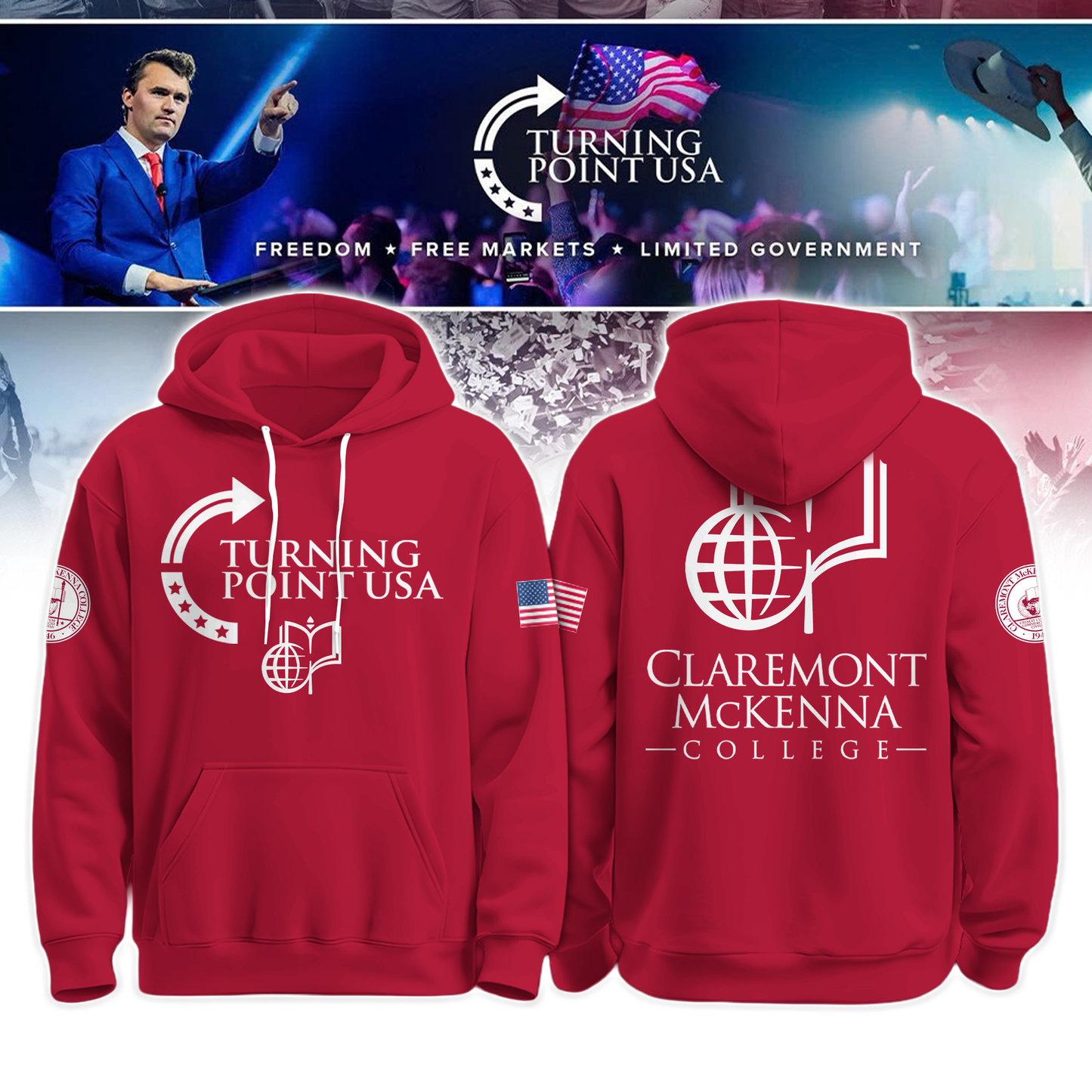 Claremont McKenna College Freedom Hoodie
