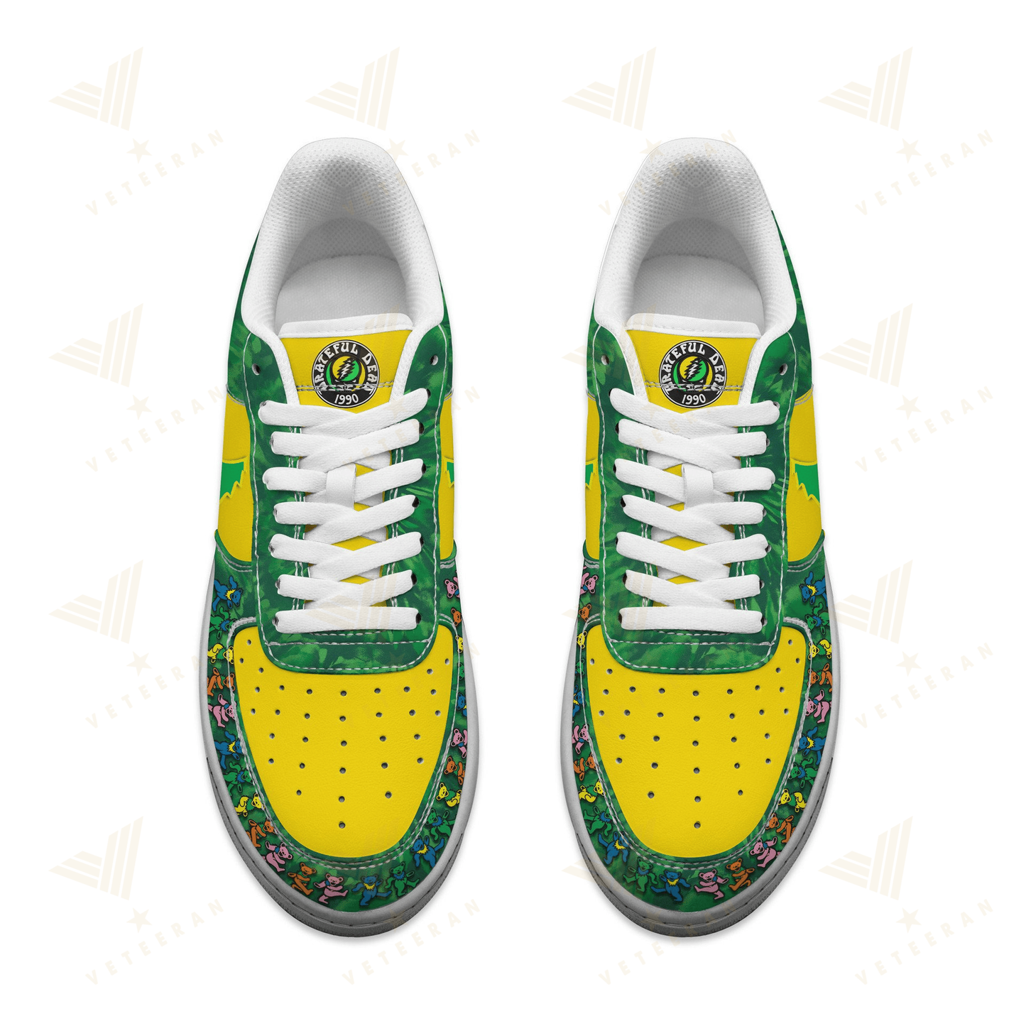Greateful Dead Oregon Duck Grateful Ducks Air Force One Shoes
