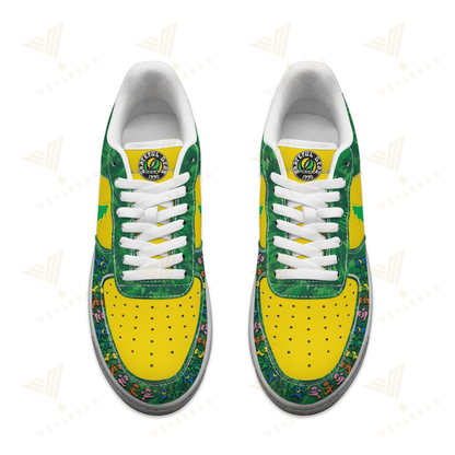 Greateful Dead Oregon Duck Grateful Ducks Air Force One Shoes