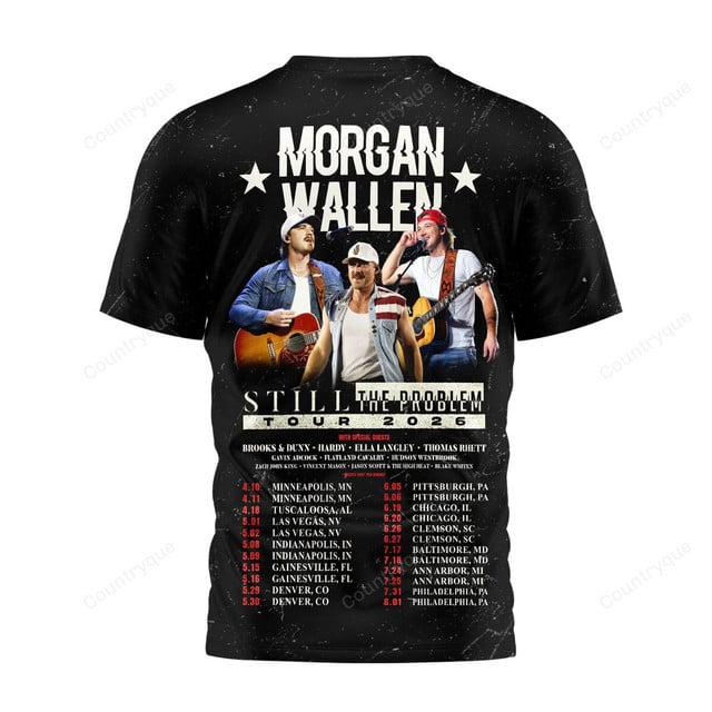 Morgan Wallen – MGWL Tour 2026 v2 Sweatshirt & Hoodie & T-Shirt