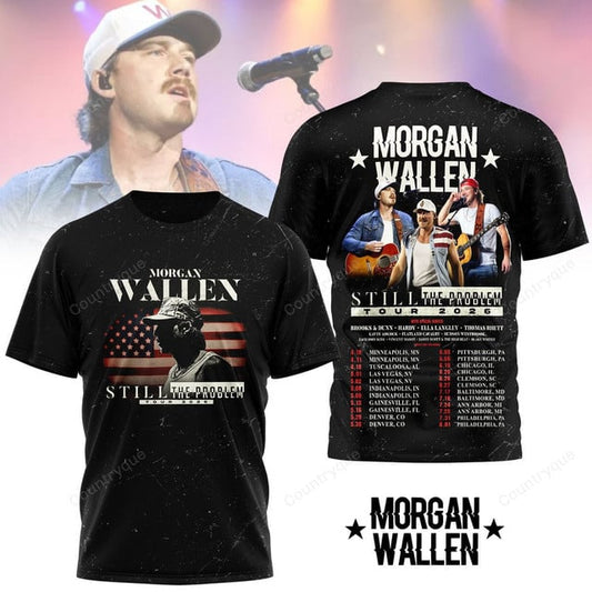 Morgan Wallen – MGWL Tour 2026 v2 Sweatshirt & Hoodie & T-Shirt