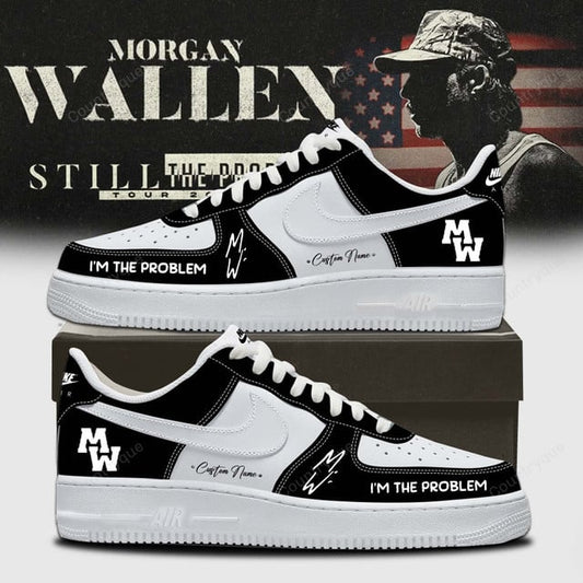 Custom Name - Morgan Wallen – Still The Problem Tour 2026 v2 AF1 Shoes