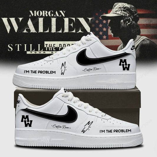 Custom Name - Morgan Wallen – Still The Problem Tour 2026 v3 AF1 Shoes