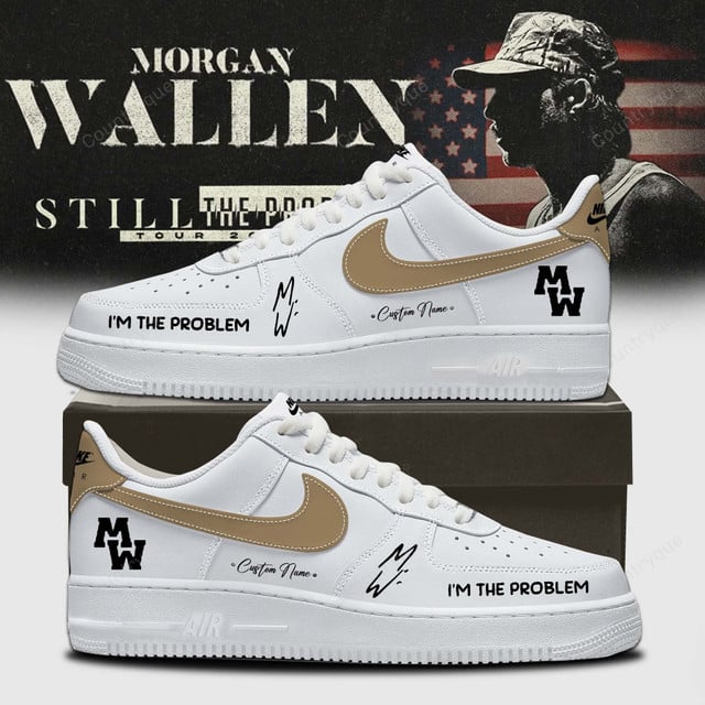 Custom Name - Morgan Wallen – Still The Problem Tour 2026 v5 AF1 Shoes