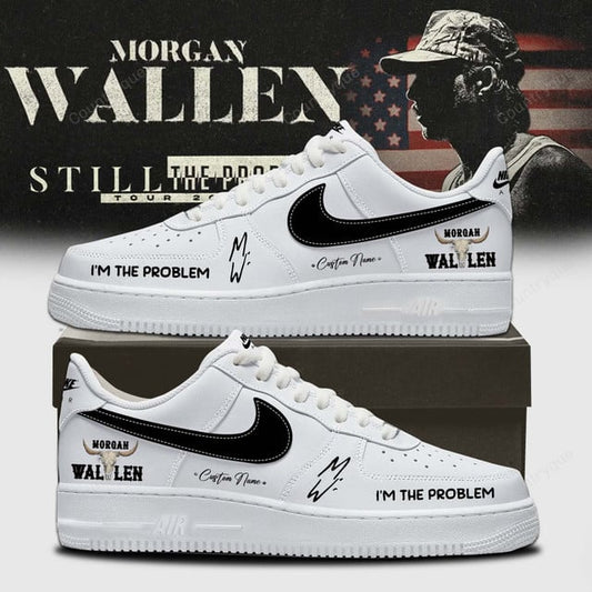 Custom Name - Morgan Wallen – Still The Problem Tour 2026 v8 AF1 Shoes