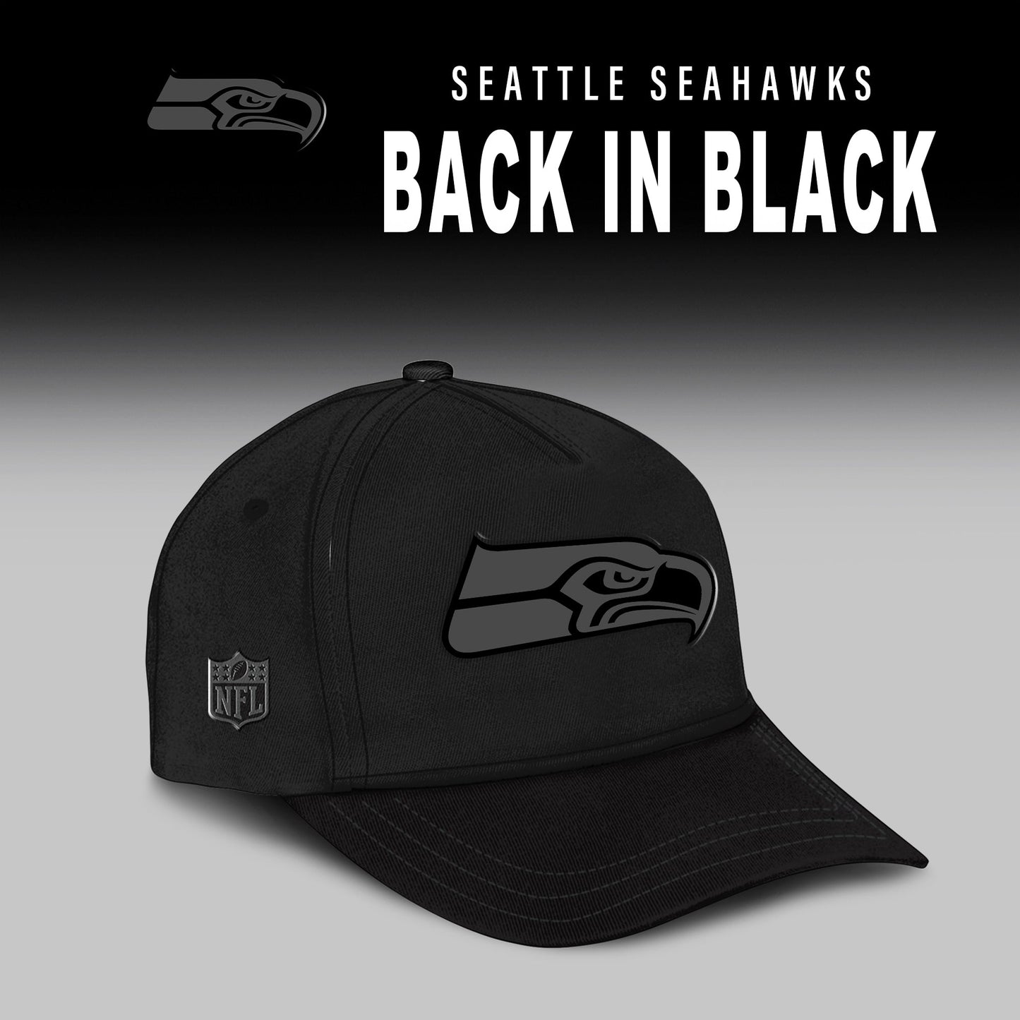 Seattle Seahawks 2025 Back In Black Limited Edition Combo TShirt