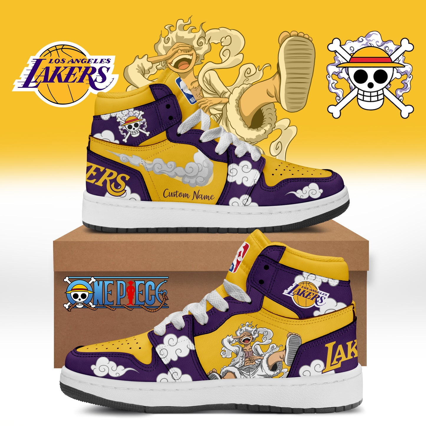 __LA Lakers OnePiece Luffy x Lakers - Limited Edition JD1