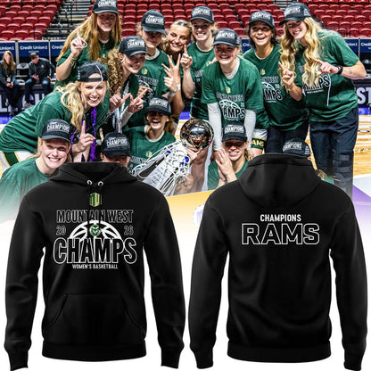 Limited Edition CSUWBasketball Champions Hoodie-1LL260311032