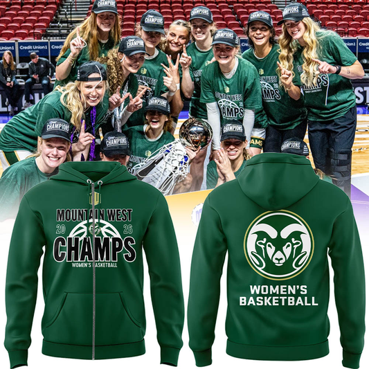 Limited Edition CSUWBasketball Champions Zip Hoodie