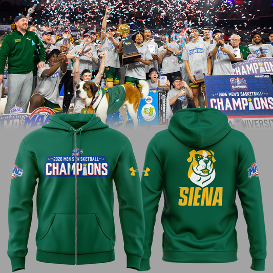 Limited Edition MBB MAAC Champions 🏀🏆 Zip Hoodie