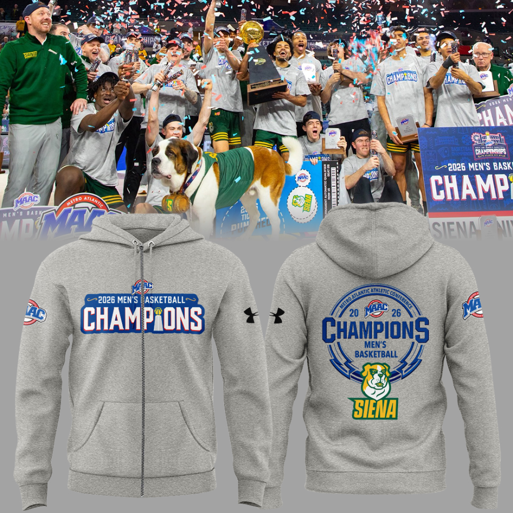 Limited Edition MBB MAAC Champions 🏀🏆 Zip Hoodie