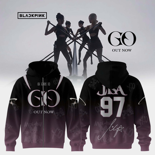 BLACKPINK ‘GO’ OUT NOW – Hoodie ( Lisa )