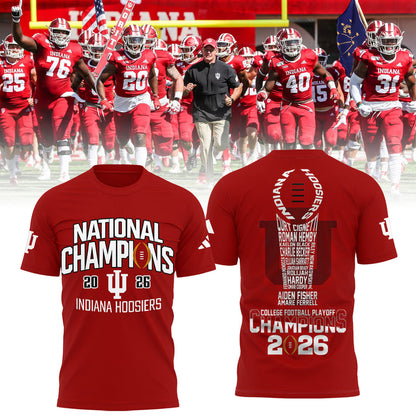 Indiana Hoosiers National Champions 2025/26 T-Shirt
