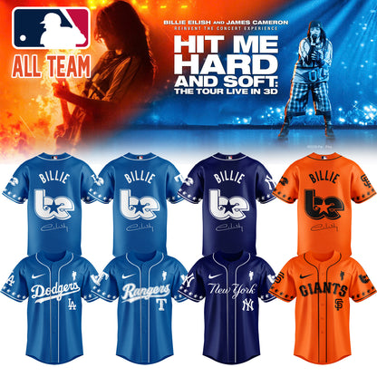 .Baseball x Billie Eilish HIT ME HARD AND SOFT: THE TOUR Jersey 7