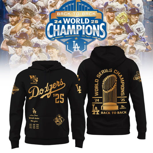 LA Dodgers – 2025 World Series Champions Limited Edition Combo Hoodie