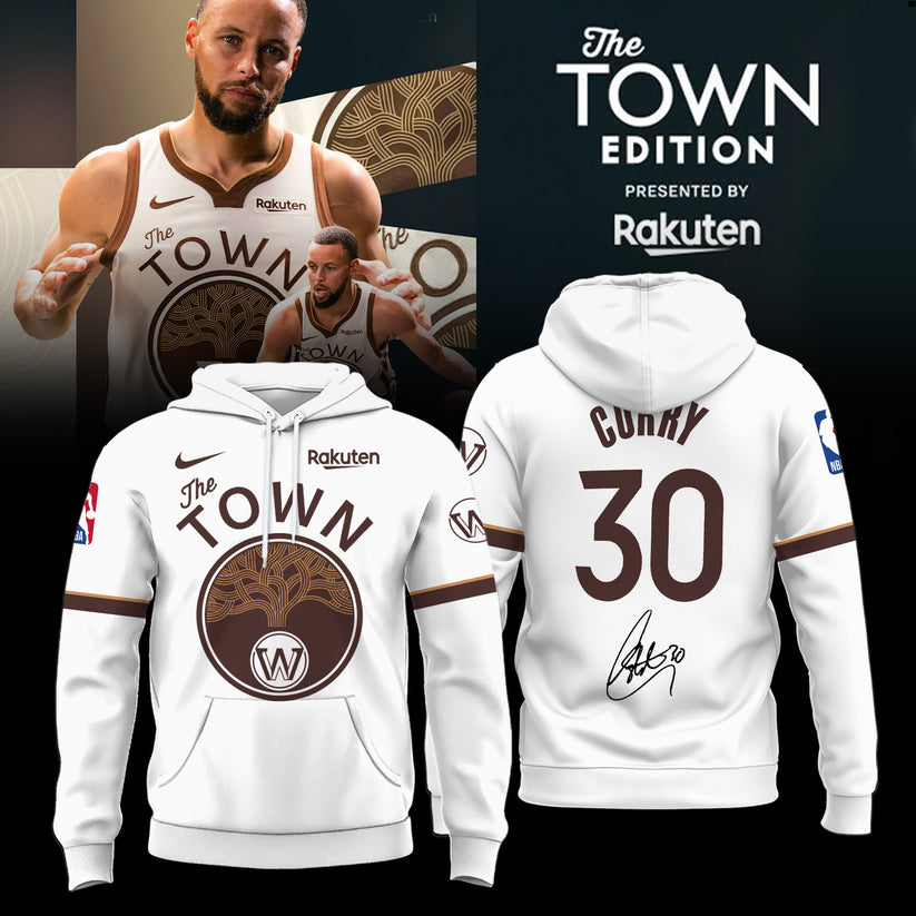 Golden State Warriors Stephen Curry 2025-26 City Edition Hoodie