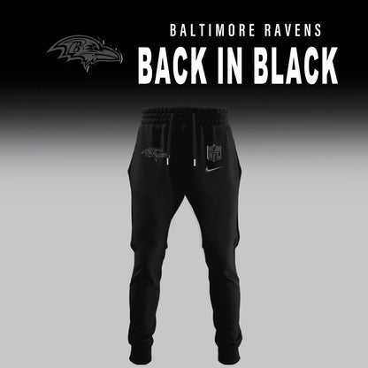 Baltimore Ravens 2025 Back In Black Limited Edition Combo Hoodie