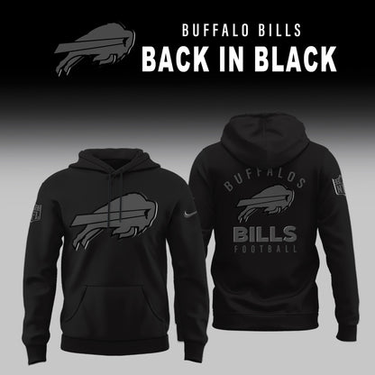 Buffalo Bills 2025 Back In Black Limited Edition Combo Hoodie