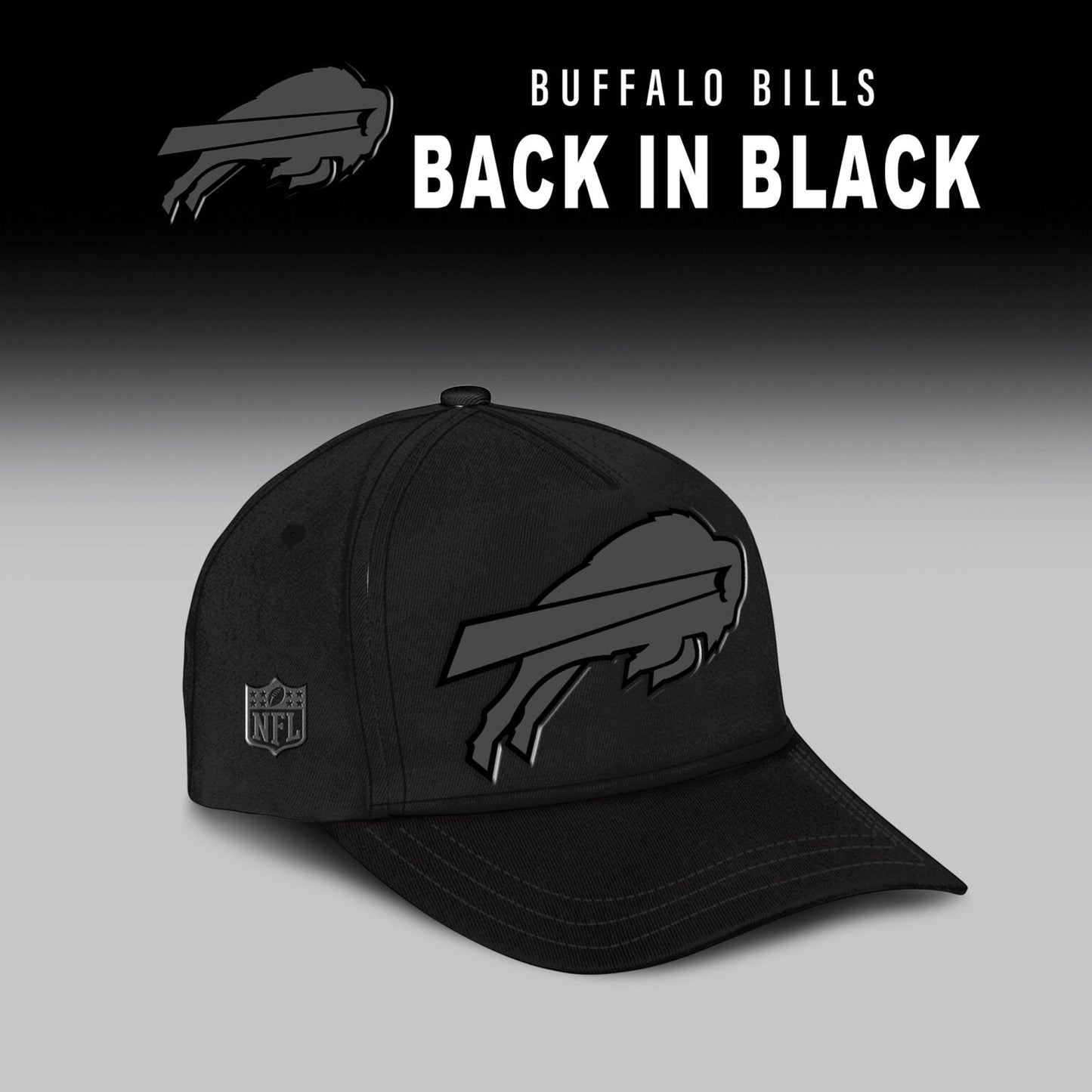 Buffalo Bills 2025 Back In Black Limited Edition Combo Hoodie