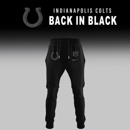 Indianapolis Colts 2025 Back In Black Limited Edition Combo TShirt