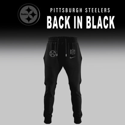 Pittsburgh Steelers 2025 Back In Black Limited Edition Combo TShirt