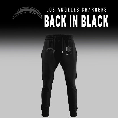 Los Angeles Chargers 2025 Back In Black Limited Combo TShirt