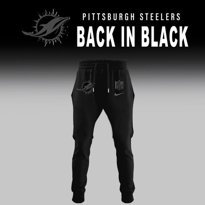 Miami Dolphins BACK IN BLACK 2025 Combo T-Shirt