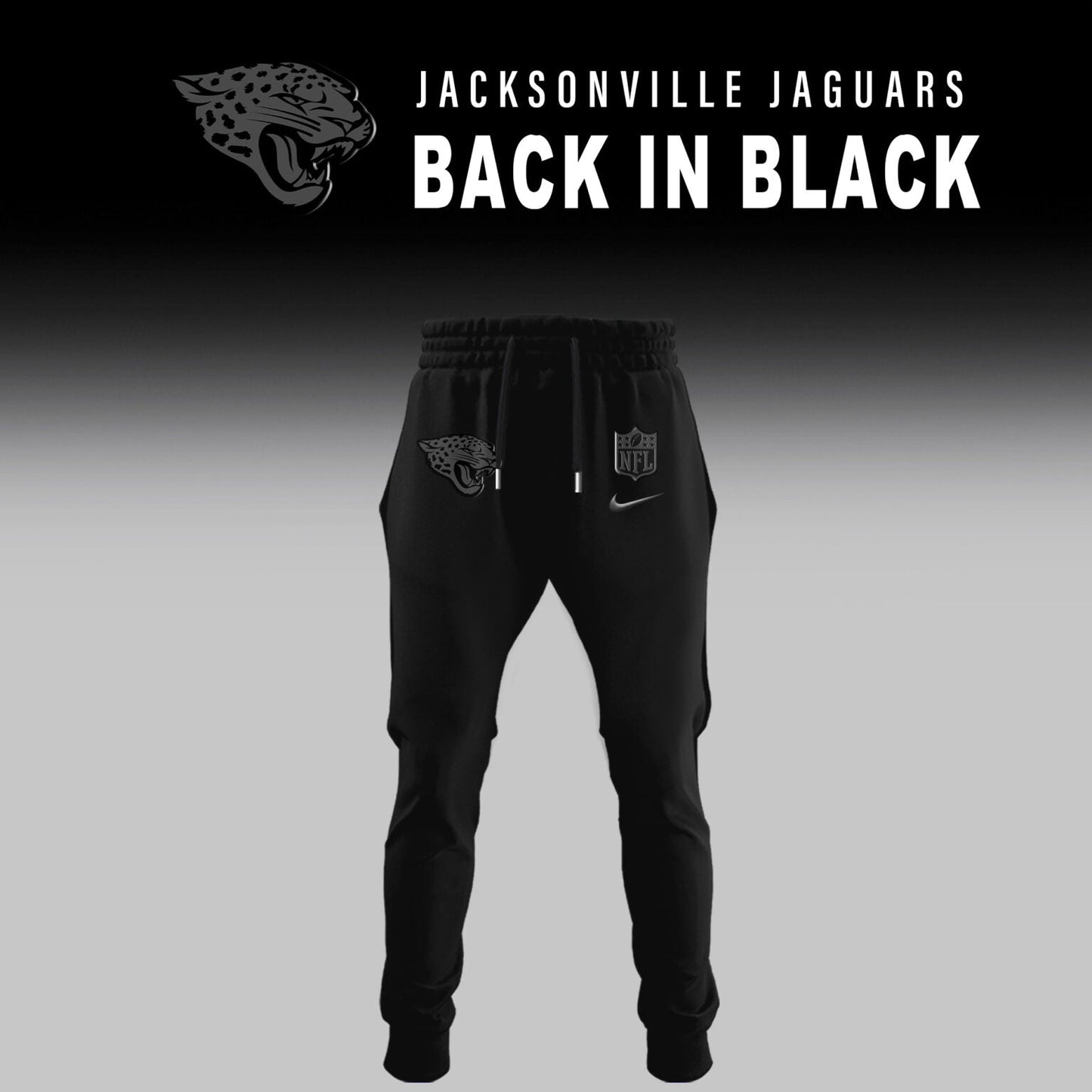 Jacksonville Jaguars 2025 Back In Black Limited Edition Combo TShirt