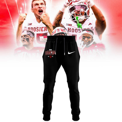 Indiana Hoosiers Football Big Ten Championship Combo Hoodie