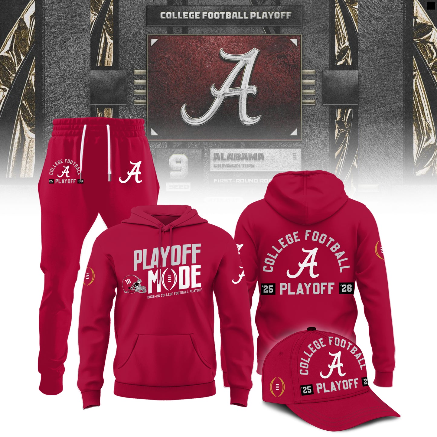 Alabama Crimson Tide 2025-26 College Football Playoff Limited Edition Shirt