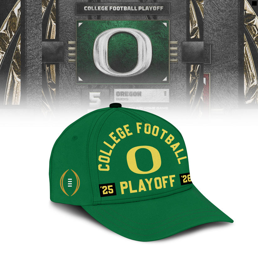 Oregon Ducks 2025-26 College Football Playoff Limited Edition Zip Hoodie