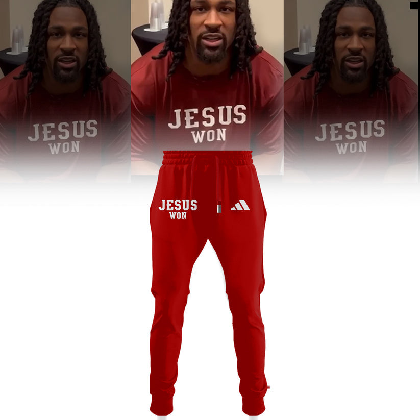 Indiana Hoosiers ” Jesus Won” 2026 National Champions Limited Edition Shirt