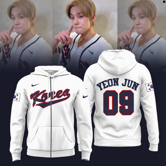 Korea Baseball 2026 World Baseball Classic Limited Edition Zip Hoodie