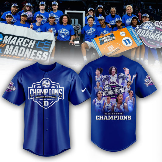 Duke Blue Devils 2026 ACC Women’s Basketball Tournament Champions Limited Edition Shirt