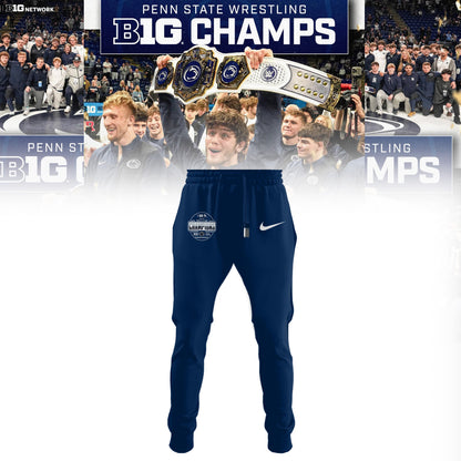 Penn State Nittany Lions 2026 Big Ten Men’s Wrestling Tournament Champions Limited Edition Shirt