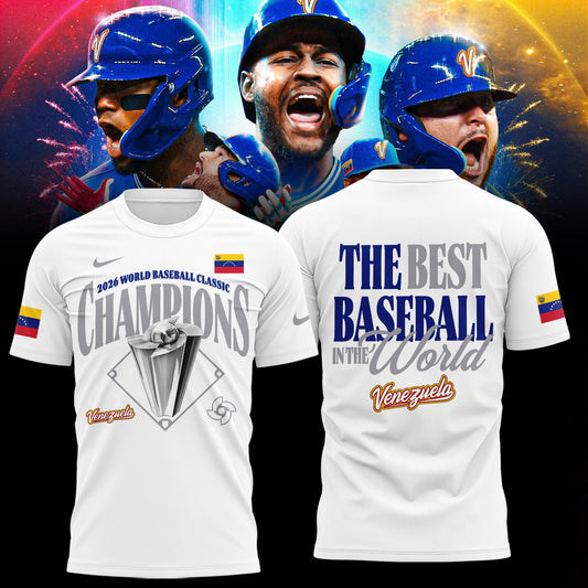 Team Venezuela 2026 World Baseball Classic Champions Limited Edition Shirt