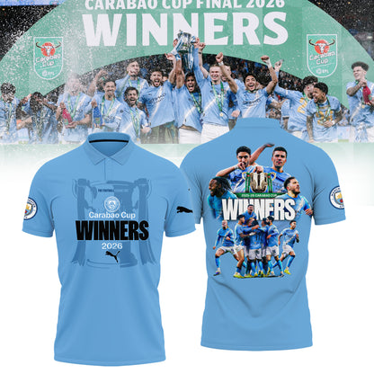 MC 2026 Carabao Cup Winners Limited Edition Polo