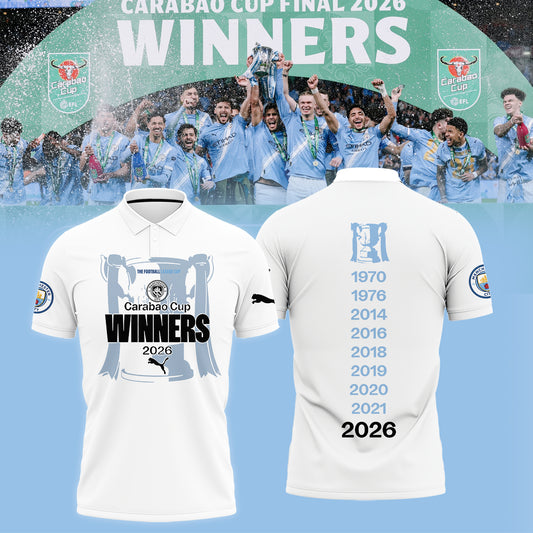 MC 2026 Carabao Cup Winners Limited Edition Polo