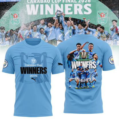 MC 2026 Carabao Cup Winners Limited Edition Shirt
