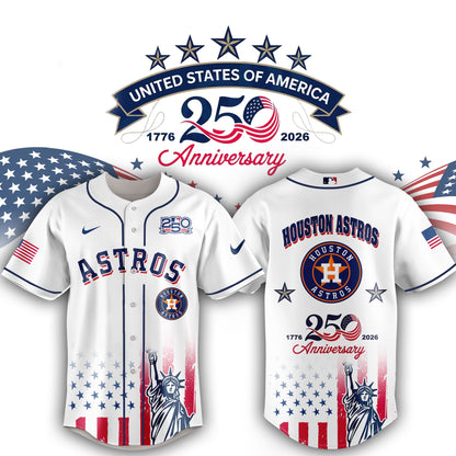 Full Team Baseball 250th Anniversary United States Semiquincentennial Special Jersey