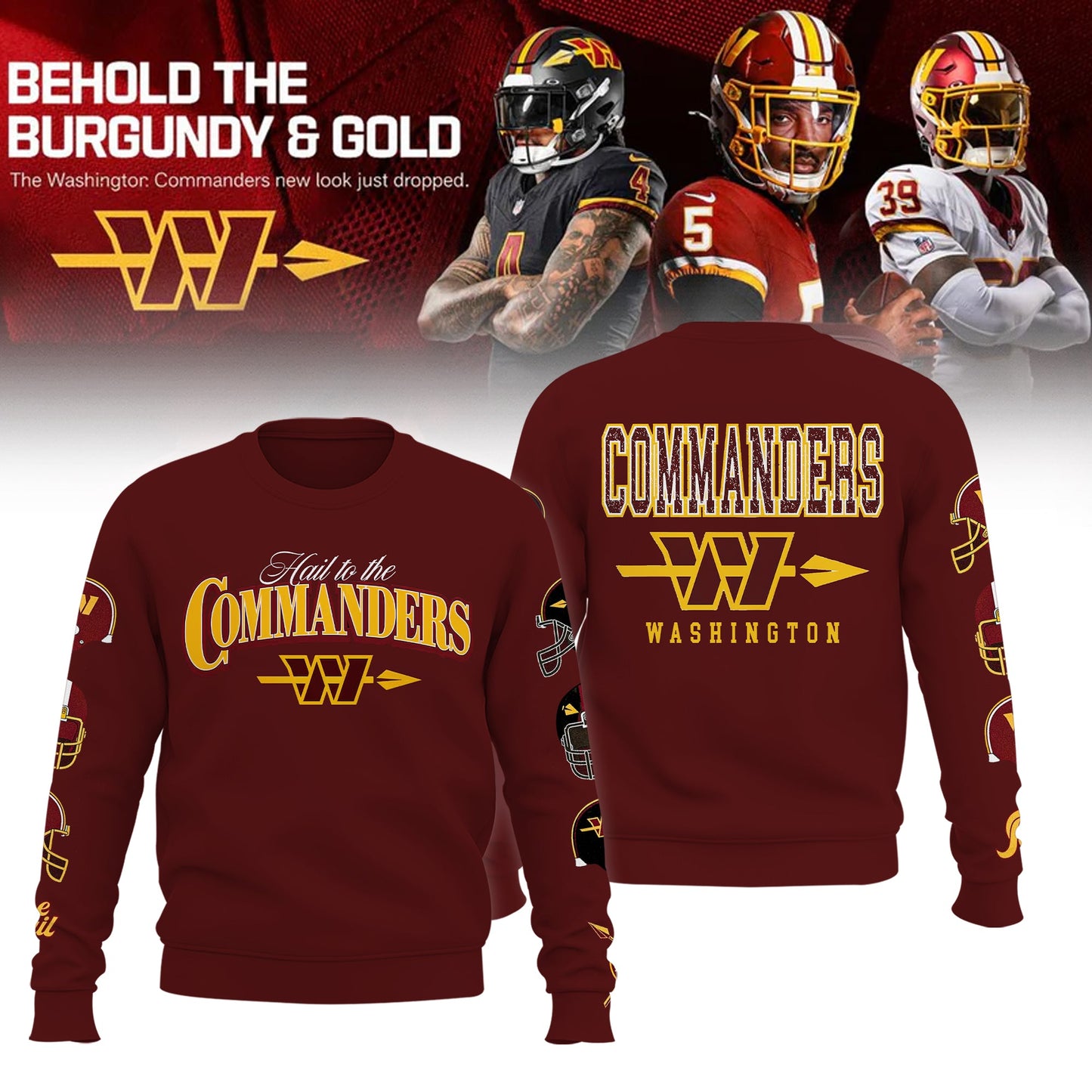 Limited Edition W.Commanders Franchise Focus Club Shirt
