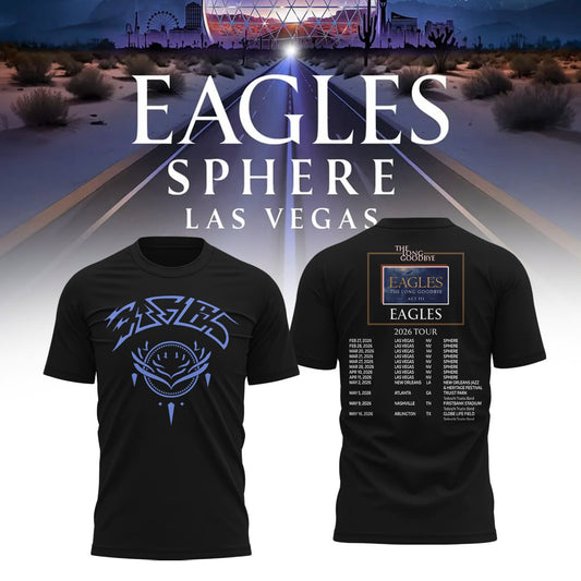 Eagles The Long Goodbye Act III 2026 Tour Tee