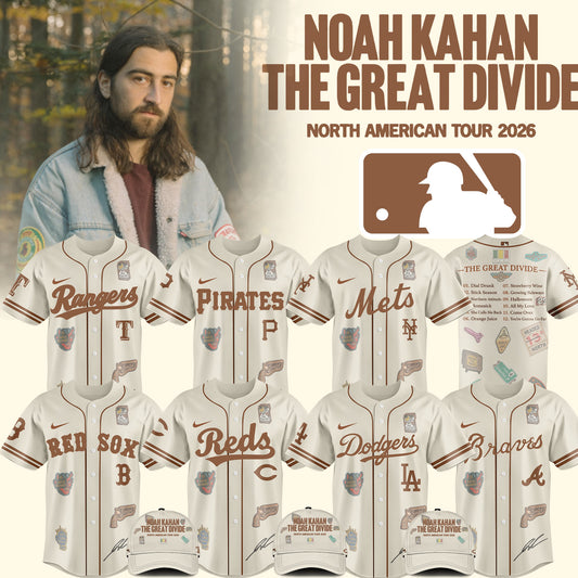 .Baseball x Noah Kahan Tour 2026 Jersey Limited Edition V2