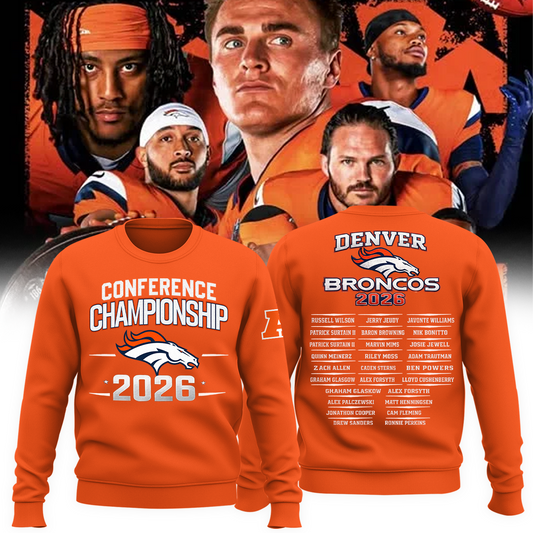 Broncos 2026 Conference Championship Official Commemorative Sweatshirt