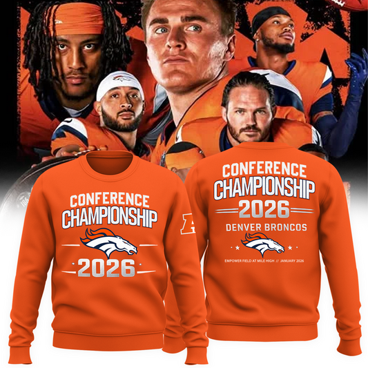 Broncos 2026 Conference Championship Official Commemorative Sweatshirt