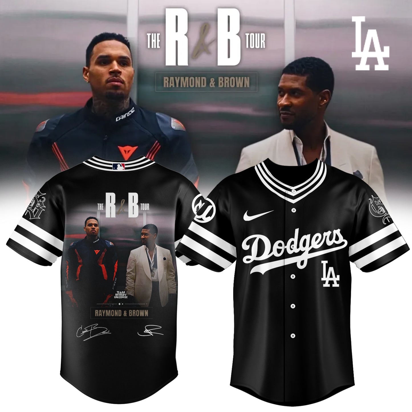 .BASEBALL x Raymond & Brown the R&B Tour Jersey 6