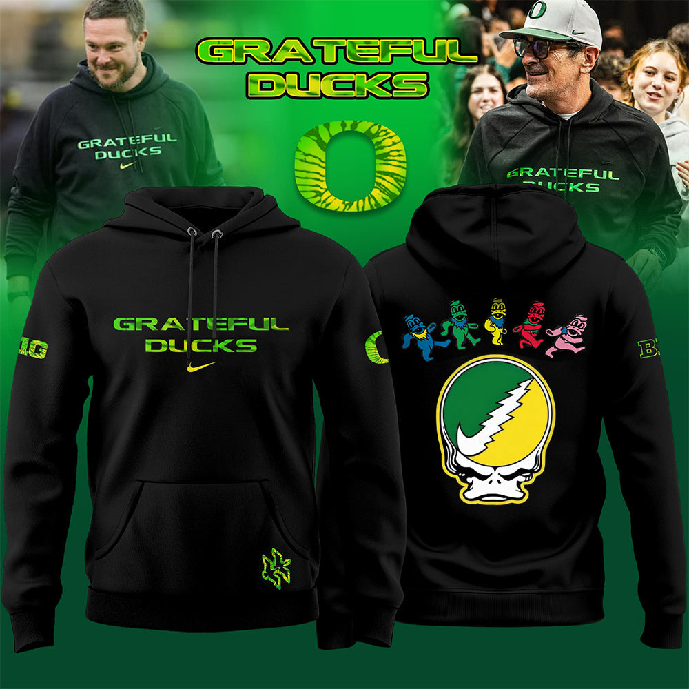 _Oregon Ducks x Grateful Dead 2025 Special Editions Hoodie