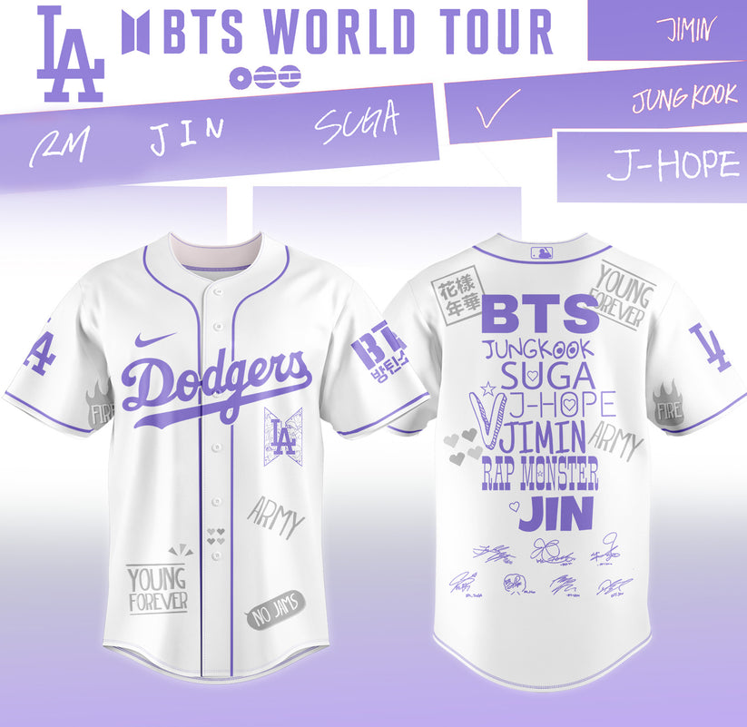 All Team X BTS ”COMEBACK & WORLD TOUR 2026” Limited Edition – Jersey