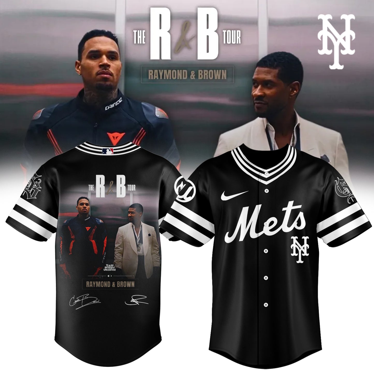 .BASEBALL x Raymond & Brown the R&B Tour Jersey 6